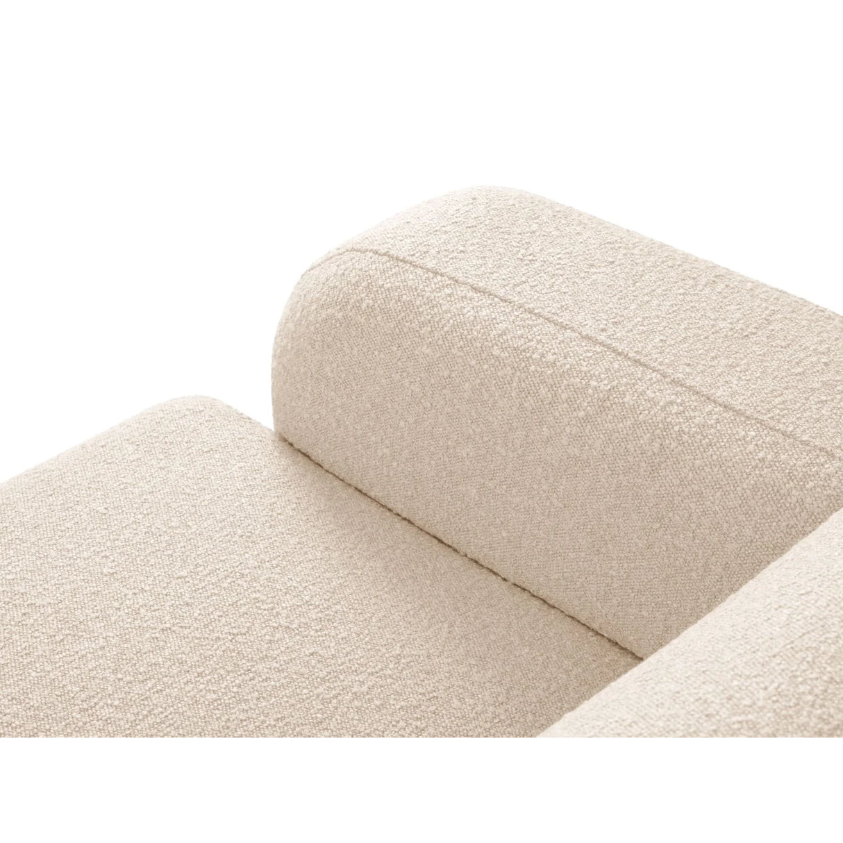 Molino 4-Sitzer Ecksofa Rechts, mit Bezug aus Boucle (Bal2074) in Beige, 250x170 cm – Bild 6