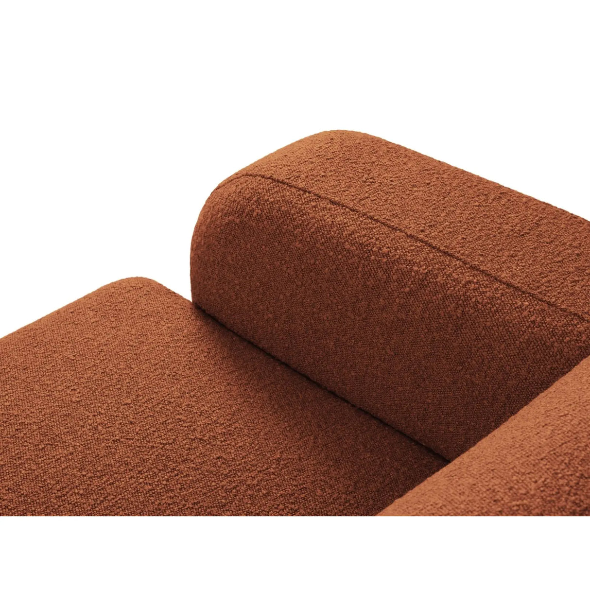 Molino 4-Sitzer Ecksofa Rechts, mit Bezug aus Boucle (Bal2078) in Braun, 250x170 cm – Bild 6