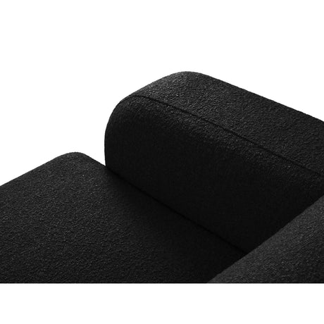 Molino 4-Sitzer Ecksofa Rechts, mit Bezug aus Boucle (Bal2082) in Schwarz, 250x170 cm – Bild 6