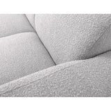Molino 4-Sitzer Ecksofa Rechts, mit Bezug aus Boucle (Bal2085) in Hellgrau, 250x170 cm – Bild 5