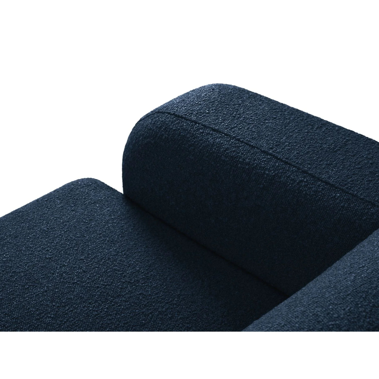 Molino 4-Sitzer Ecksofa Rechts, mit Bezug aus Boucle (Bal2088) in Dunkelblau, 250x170 cm – Bild 6