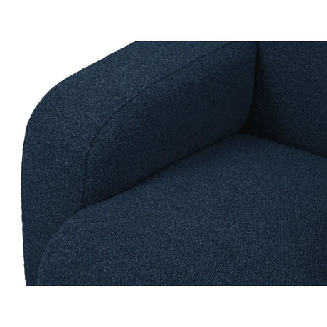 Molino 4-Sitzer Ecksofa Rechts, mit Bezug aus Boucle (Bal2088) in Dunkelblau, 250x170 cm – Bild 7