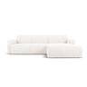 Molino 4-Sitzer Ecksofa Rechts, mit Bezug aus Chenille oder Boucle, 250x170 cm – Bild 1