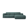 Molino 4-Sitzer Ecksofa Rechts, mit Bezug aus Chenille (Reb13) in Sea Green, 250x170 cm – Bild 1