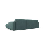 Molino 4-Sitzer Ecksofa Rechts, mit Bezug aus Chenille (Reb13) in Sea Green, 250x170 cm – Bild 4