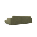 Molino 4-Sitzer Ecksofa Rechts, mit Bezug aus Chenille (Reb18) in Light Green, 250x170 cm – Bild 4