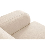 Molino 5-Sitzer Ecksofa symmetrisch, mit Bezug aus Boucle (Bal2074) in Beige, 252x252 cm – Bild 6
