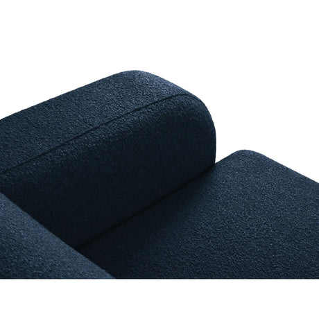 Molino 5-Sitzer Ecksofa symmetrisch, mit Bezug aus Boucle (Bal2088) in Dunkelblau, 252x252 cm – Bild 6