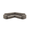 Molino 5-Sitzer Ecksofa symmetrisch, mit Bezug aus Chenille (Haga16) in Grau, 252x252 cm – Bild 1
