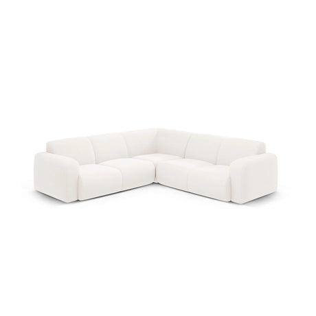 Molino 5-Sitzer Ecksofa symmetrisch, mit Bezug aus Chenille oder Boucle, 252x252 cm – Bild 1