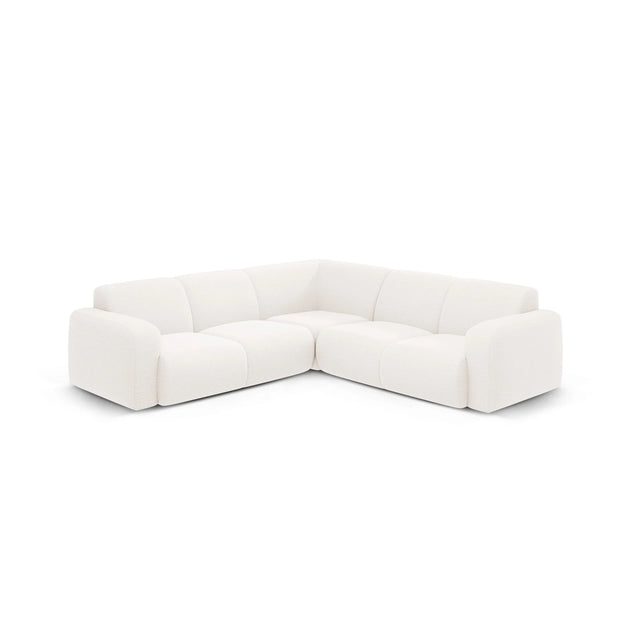 Molino 5-Sitzer Ecksofa symmetrisch, mit Bezug aus Chenille oder Boucle, 252x252 cm – Bild 1