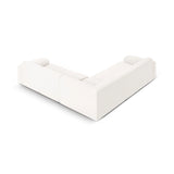 Molino 5-Sitzer Ecksofa symmetrisch, mit Bezug aus Chenille oder Boucle, 252x252 cm – Bild 4