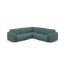 Molino 5-Sitzer Ecksofa symmetrisch, mit Bezug aus Chenille (Reb13) in Sea Green, 252x252 cm – Bild 1