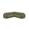 Molino 5-Sitzer Ecksofa symmetrisch, mit Bezug aus Chenille (Reb18) in Light Green, 252x252 cm – Bild 1