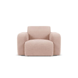 Molino Sessel mit Bezug aus Boucle (Bal2072) in Powder Pink, 105x95 cm – Bild 1