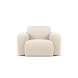 Molino Sessel mit Bezug aus Boucle (Bal2074) in Beige, 105x95 cm – Bild 1