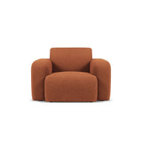 Molino Sessel mit Bezug aus Boucle (Bal2078) in Braun, 105x95 cm – Bild 1