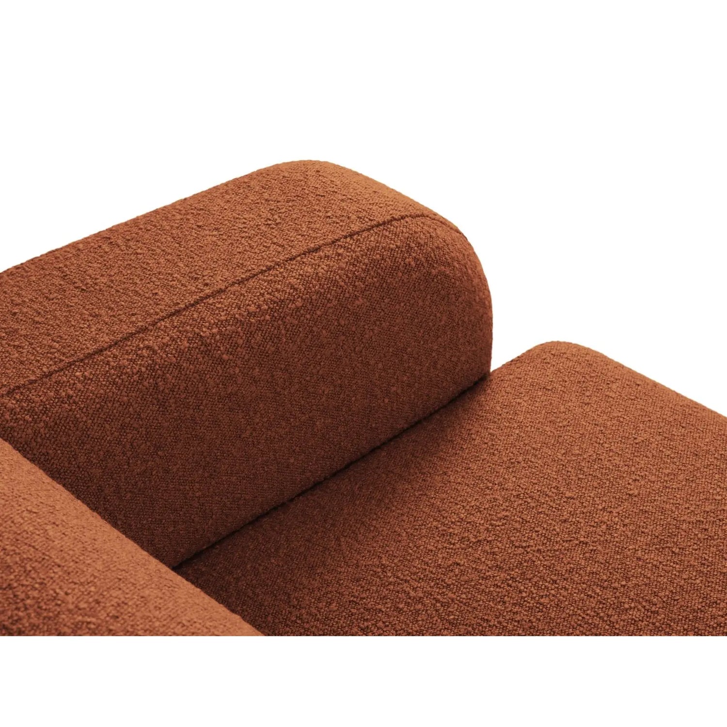 Molino Sessel mit Bezug aus Boucle (Bal2078) in Braun, 105x95 cm – Bild 5