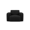 Molino Sessel mit Bezug aus Boucle (Bal2082) in Schwarz, 105x95 cm – Bild 1