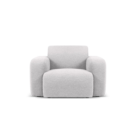 Molino Sessel mit Bezug aus Boucle (Bal2085) in Hellgrau, 105x95 cm – Bild 1