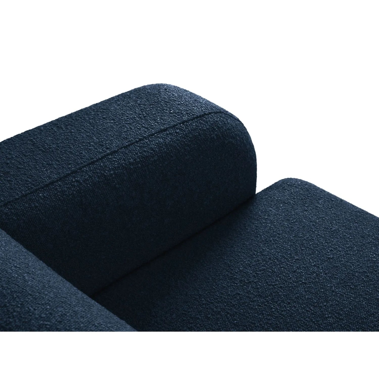 Molino Sessel mit Bezug aus Boucle (Bal2088) in Dunkelblau, 105x95 cm – Bild 5