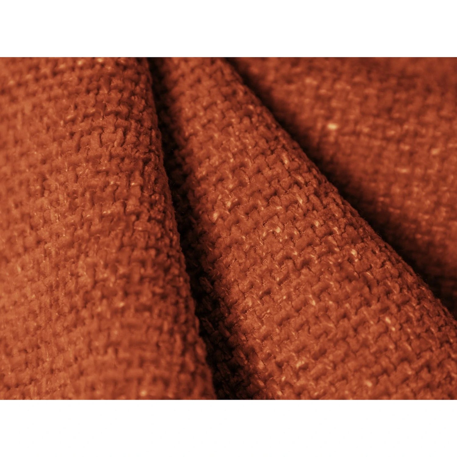 Molino Sessel mit Bezug aus Chenille (Haga44) in Terrakotta, 105x95 cm – Bild 6