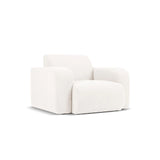 Molino Sessel mit Bezug aus Chenille oder Boucle, 105x95 cm – Bild 3