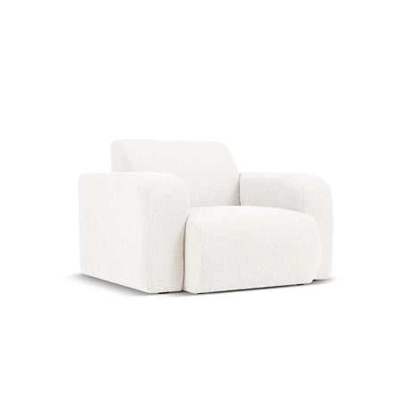 Molino Sessel mit Bezug aus Chenille oder Boucle, 105x95 cm – Bild 3