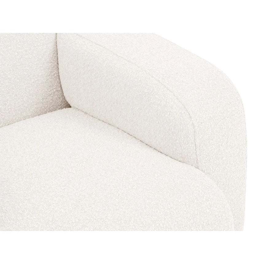 Molino Sessel mit Bezug aus Chenille oder Boucle, 105x95 cm – Bild 6