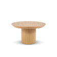 Nicole ausziehbarer Esstisch aus Eichenfurnier und Eiche, 130-180 cm - ZEN ZONE Furniture