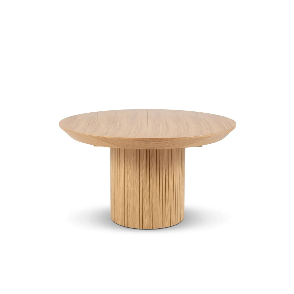 Nicole ausziehbarer Esstisch aus Eichenfurnier und Eiche, 130-180 cm - ZEN ZONE Furniture