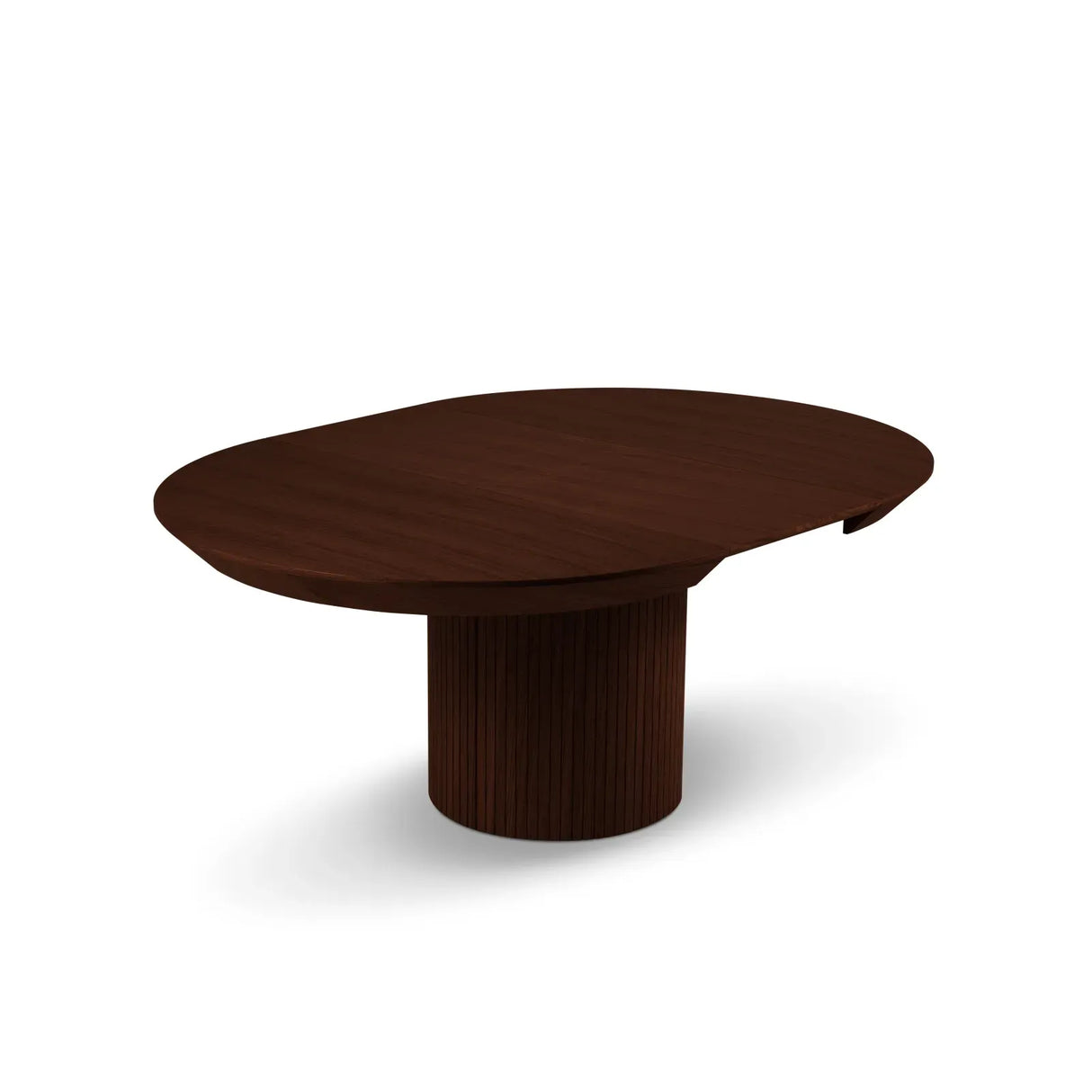 Nicole ausziehbarer Esstisch aus Eichenfurnier und Eiche, 130-180 cm - ZEN ZONE Furniture