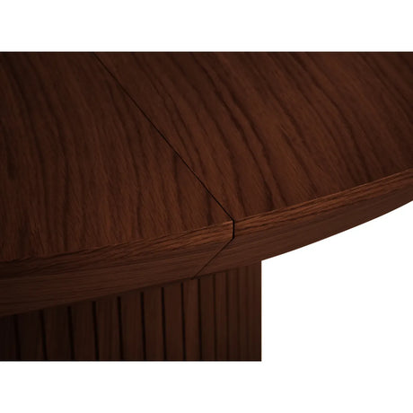 Nicole ausziehbarer Esstisch aus Eichenfurnier und Eiche, 130-180 cm - ZEN ZONE Furniture