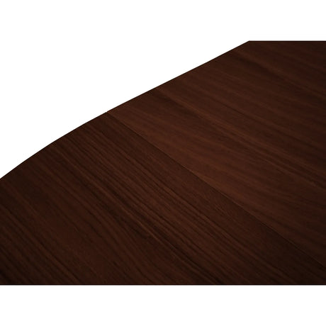 Nicole ausziehbarer Esstisch aus Eichenfurnier und Eiche, 130-180 cm - ZEN ZONE Furniture