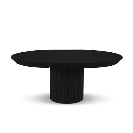 Nicole ausziehbarer Esstisch aus Eichenfurnier und Eiche, 130-180 cm - ZEN ZONE Furniture