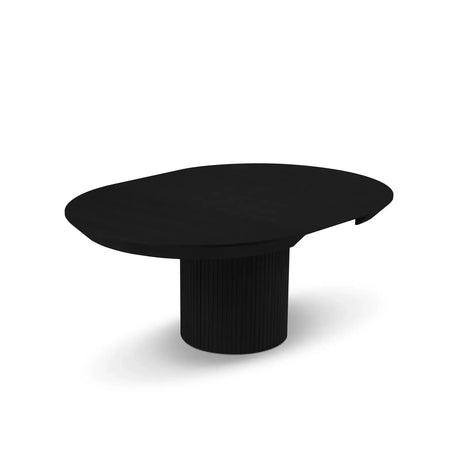 Nicole ausziehbarer Esstisch aus Eichenfurnier und Eiche, 130-180 cm - ZEN ZONE Furniture