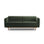 Noomi 2-Sitzer Sofa aus Samt oder Strukturstoff, 162x94 cm – Bild 1