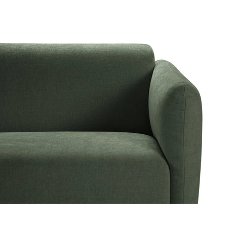 Noomi 2-Sitzer Sofa aus Samt oder Strukturstoff, 162x94 cm – Bild 6