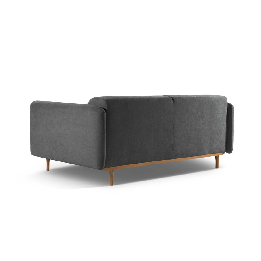 Noomi 2-Sitzer Sofa aus Strukturierter Stoff (Lib21) in Graphit, 162x94 cm – Bild 5