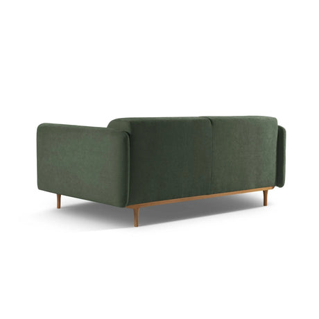 Noomi 3-Sitzer Sofa aus Samt oder Strukturstoff, 196x94 cm – Bild 5