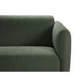 Noomi 3-Sitzer Sofa aus Samt oder Strukturstoff, 196x94 cm – Bild 6