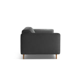 Noomi 3-Sitzer Sofa aus Strukturierter Stoff (Lib21) in Graphit, 196x94 cm – Bild 4