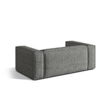 Nuria 2-Sitzer Sofa mit Bezug in Samt, Strukturstoff oder Boucle-Stoff, 170x110 cm - ZEN ZONE Furniture