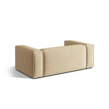 Nuria 2-Sitzer Sofa mit Bezug in Samt, Strukturstoff oder Boucle-Stoff, 170x110 cm - ZEN ZONE Furniture
