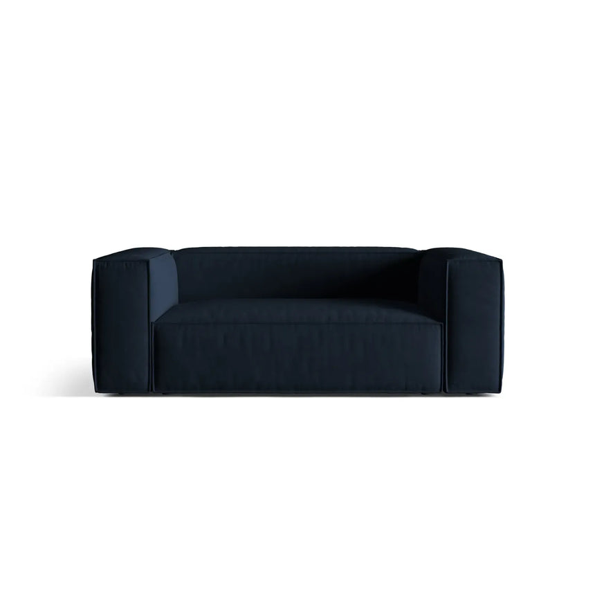 Nuria 2-Sitzer Sofa mit Bezug in Samt, Strukturstoff oder Boucle-Stoff, 170x110 cm - ZEN ZONE Furniture