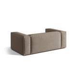 Nuria 2-Sitzer Sofa mit Bezug in Samt, Strukturstoff oder Boucle-Stoff, 170x110 cm - ZEN ZONE Furniture