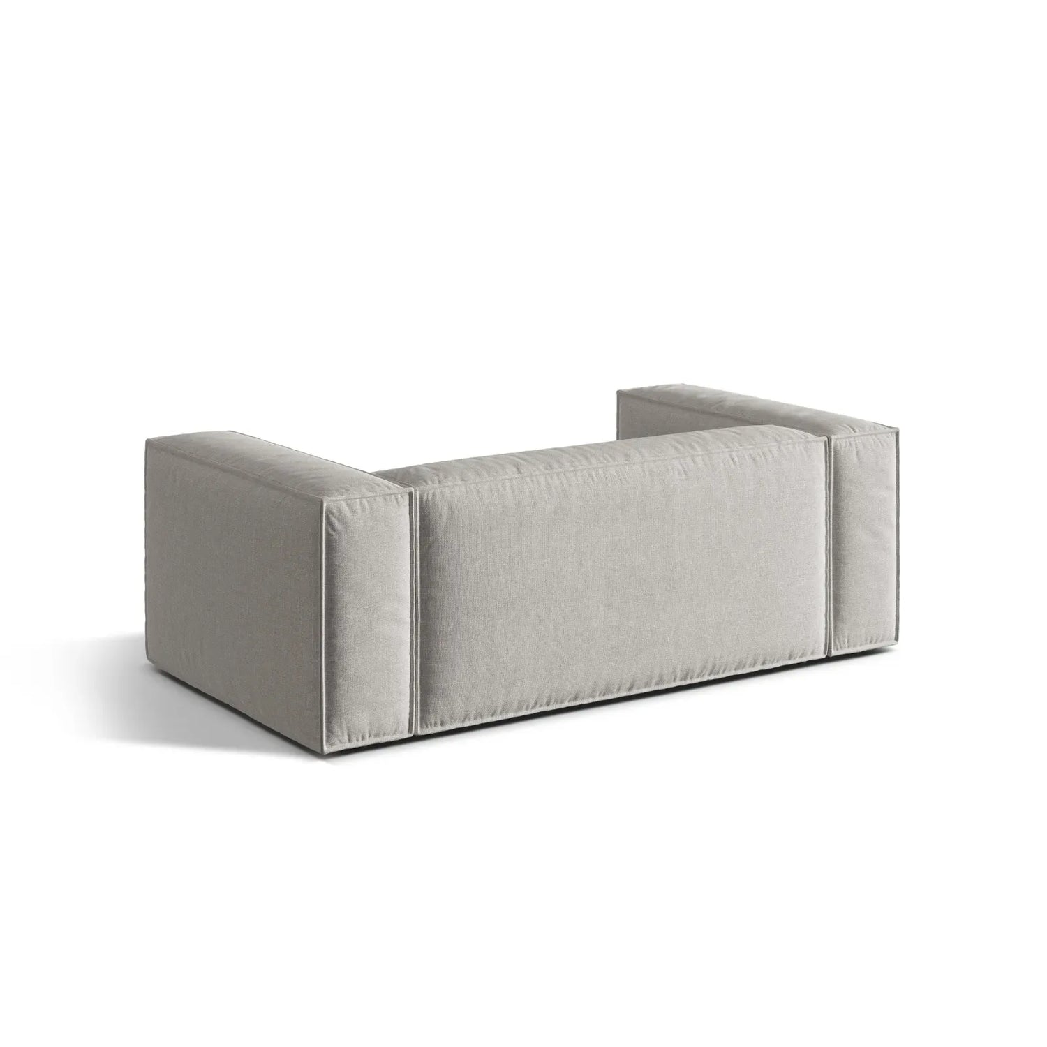 Nuria 2-Sitzer Sofa mit Bezug in Samt, Strukturstoff oder Boucle-Stoff, 170x110 cm - ZEN ZONE Furniture