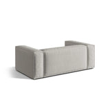 Nuria 2-Sitzer Sofa mit Bezug in Samt, Strukturstoff oder Boucle-Stoff, 170x110 cm - ZEN ZONE Furniture