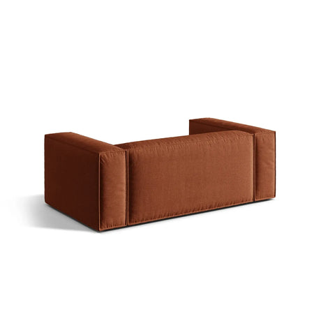 Nuria 2-Sitzer Sofa mit Bezug in Samt, Strukturstoff oder Boucle-Stoff, 170x110 cm - ZEN ZONE Furniture