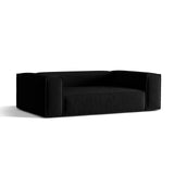 Nuria 3-Sitzer Sofa mit Bezug in Samt, Strukturstoff oder Boucle-Stoff, 210x110 cm - ZEN ZONE Furniture